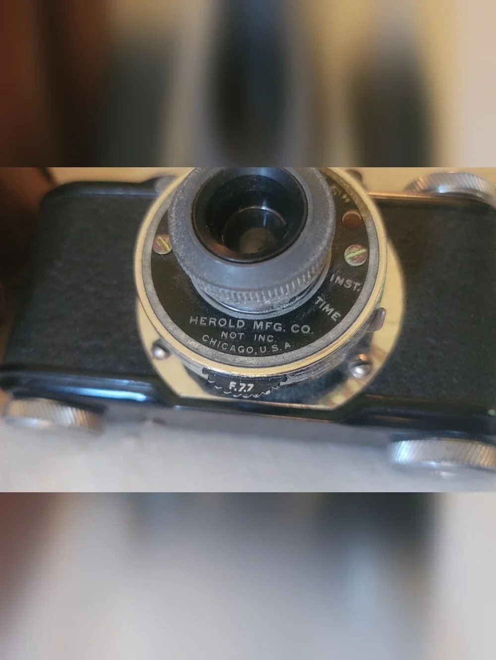 Vintage Spartus 35F Model 400 35mm Camera F7.7 Achromat Lens Original case